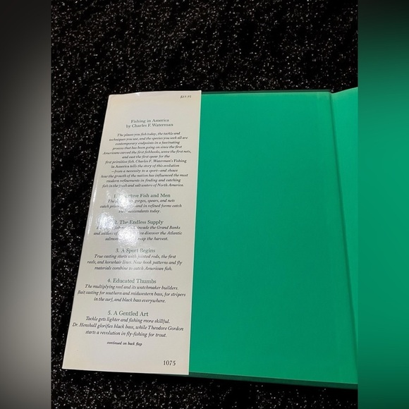 🌟 VINTAGE Fishing in America by Waterman, Charles F. (1977) Hardcover book - Picture 9 of 16